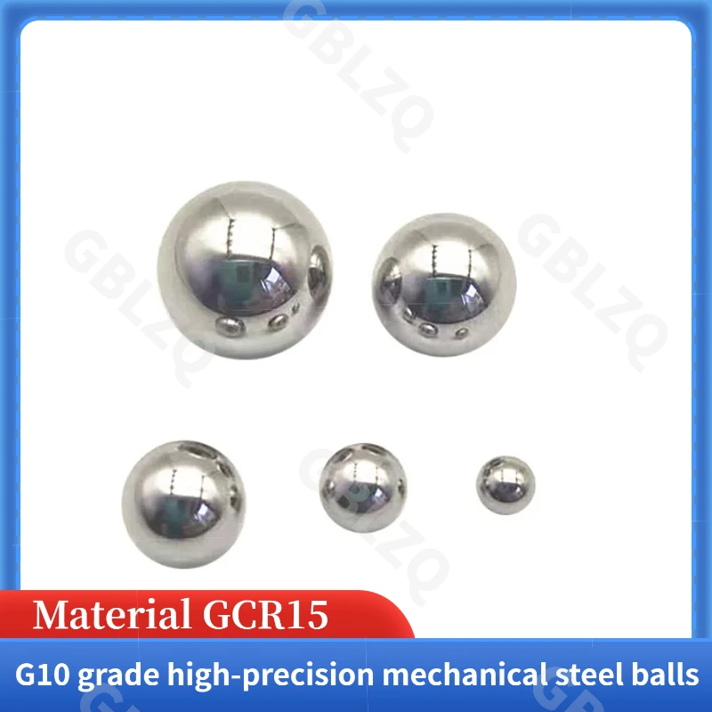 G10 High Precision Bearing Steel Ball GCr15 Material Precision Mirror Polished Bearings for Micro Pellets high speed low bearing
