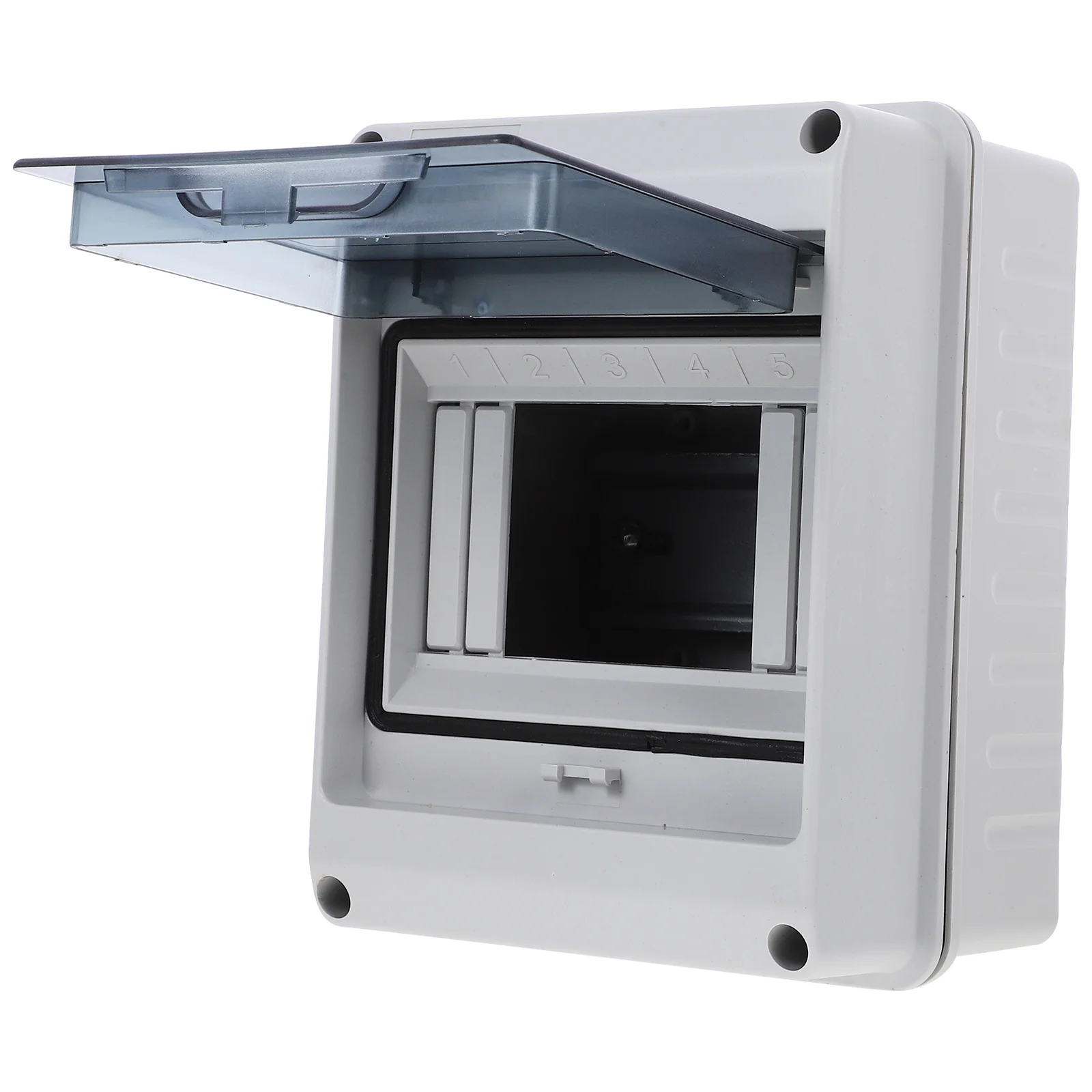 Clear Extension Cord Distribution Protection Box Electrical Boxes Electronic Junction Case Circuit Breaker Weatherproof Baby