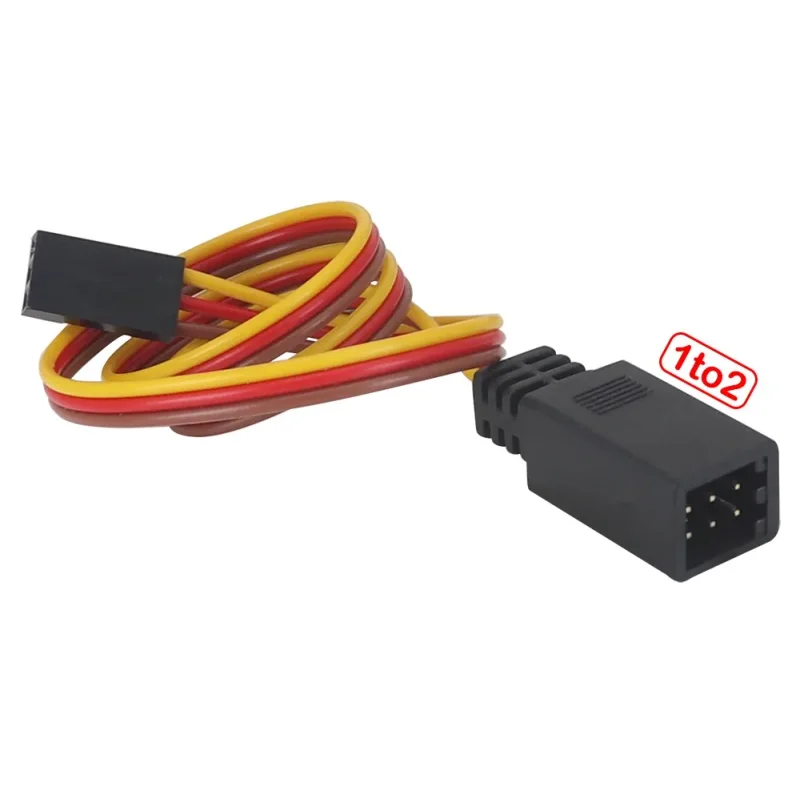 Hot 140mm Y Type Extended Line Extension Lead Wire Cable For Futaba Jr Y Harness Servo Lead Extension For Rc Car/ship/helicopter