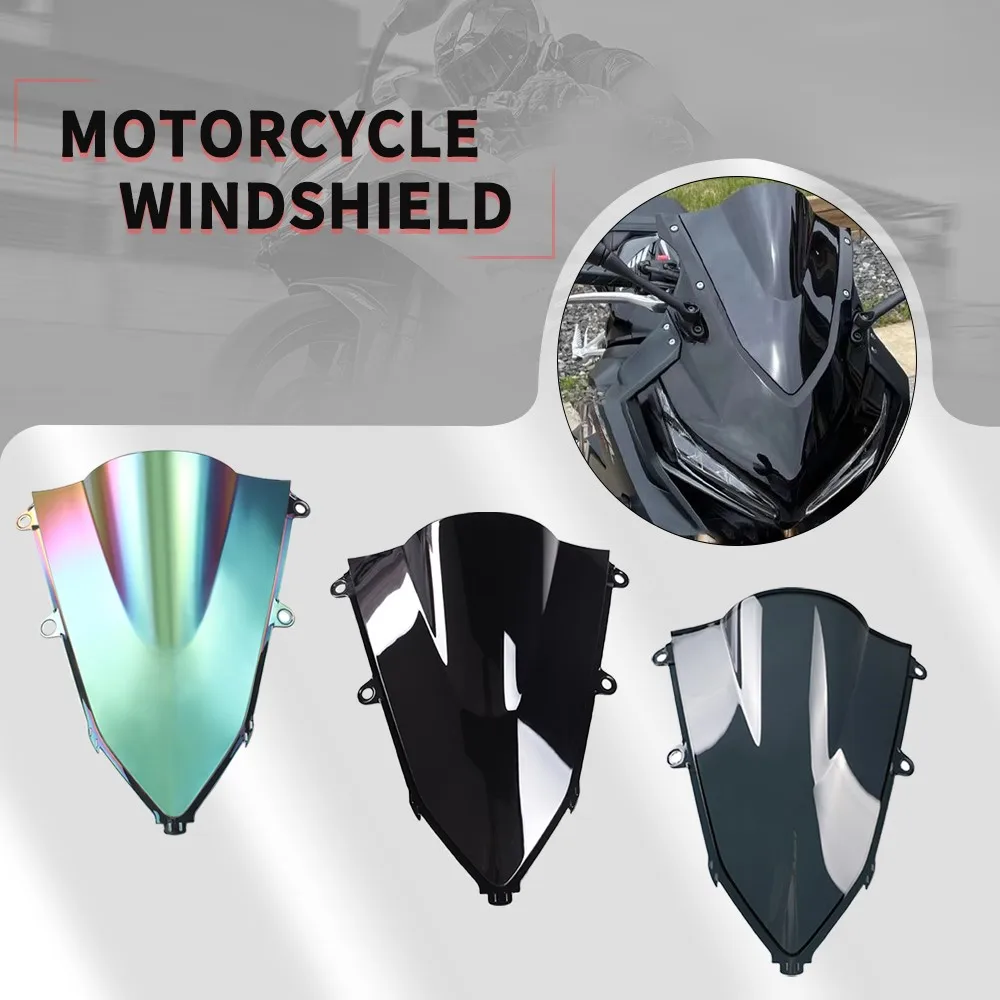 

2024 2023 2022 2021 2020 2019 Motorcycle For HONDA CBR650R CBR400R CBR500R 2019-2024 ABS Windshield Fairing Windscreen Screen