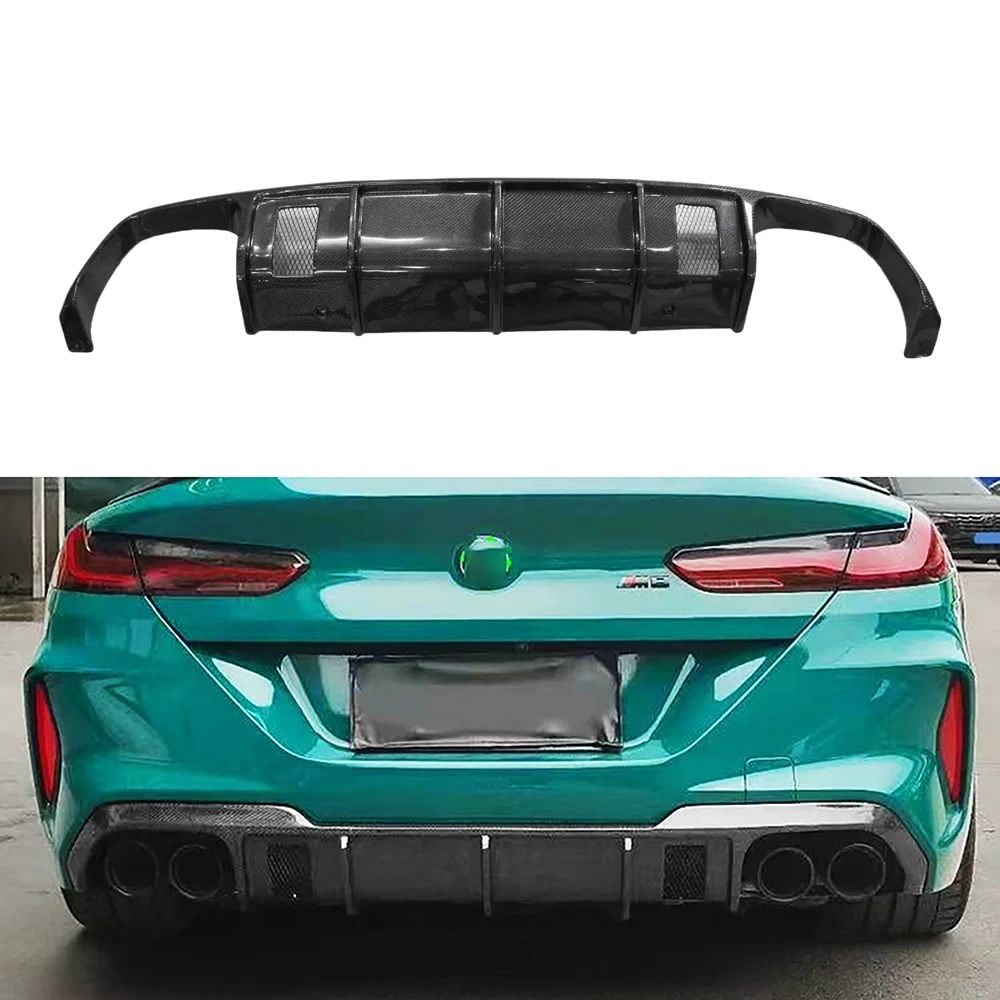 

High Quality Carbon Fiber V Style Rear Diffuser for BMW M8 F91 F92 F93 New Condition Bumper