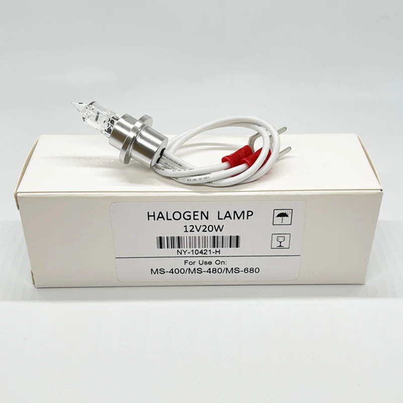 Erba 12V20W halogen lamp XL-100 XL-200 XL-300 XL-600 XL-640 Neusoft NSA-300 NSA-400 NSA-800 Biochemical Analyzers