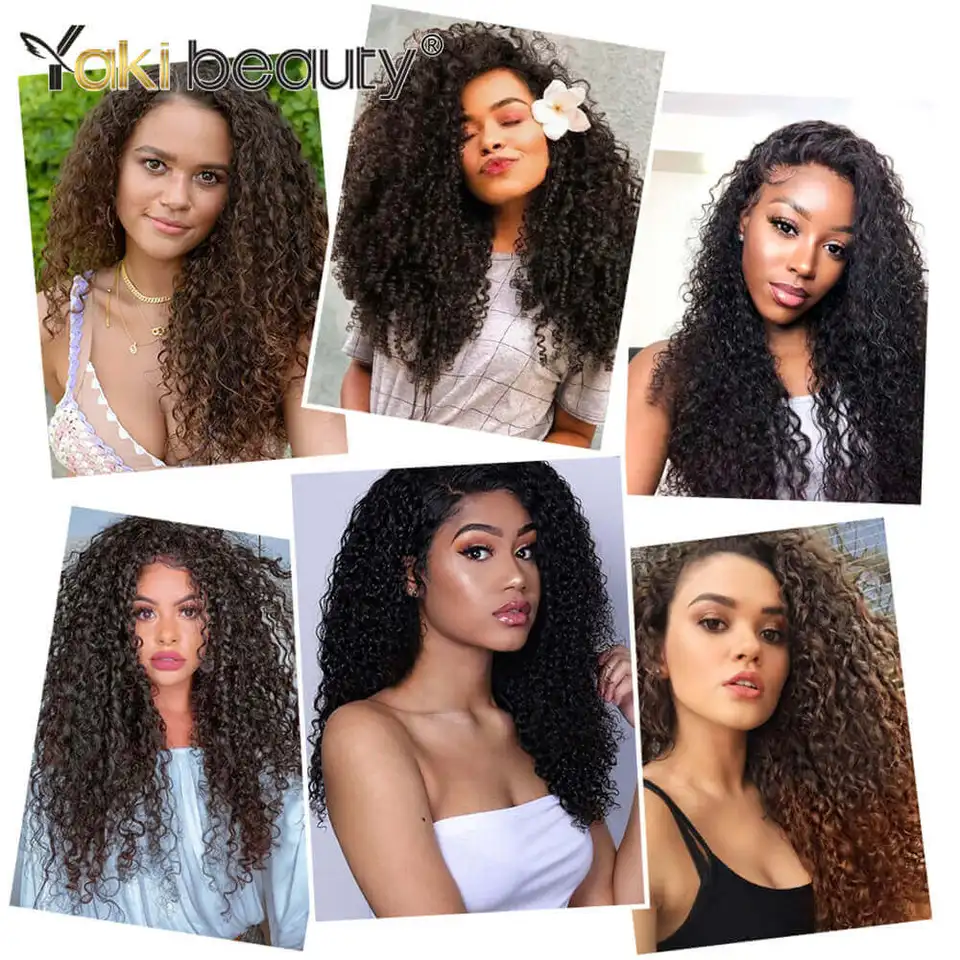 Extensiones de Cabello con Clip Rizado Kinky Sintético de 26 Pulgadas 7 Piezas por Set Doble Weft Fibra Resistente al Calor Japonesa 6