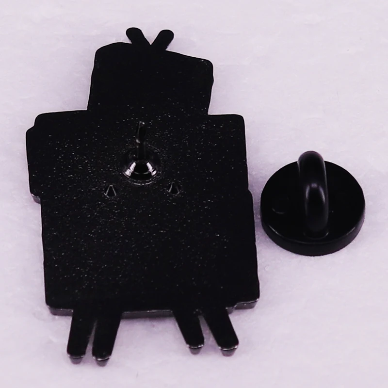 80s Classic Horror TV Enamel Pin Halloween Cinema Badge Jewelry Movie Fans Gift - view 2