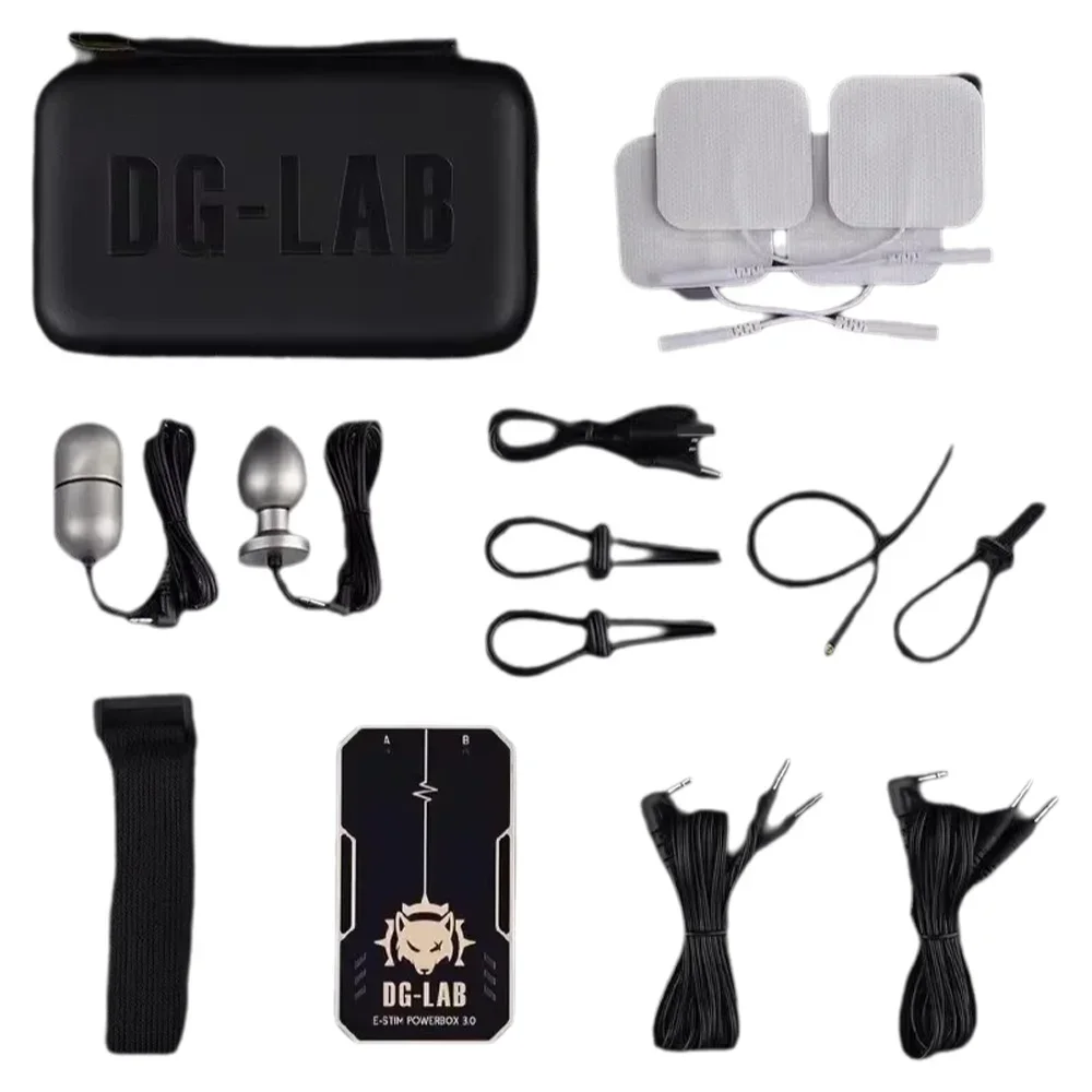 DG-LAB 3.0 E-Stim Electric Shock Power Box Medical Themed APP Control SM Sex Electrical Stimulator Device Sex Toys For Couples