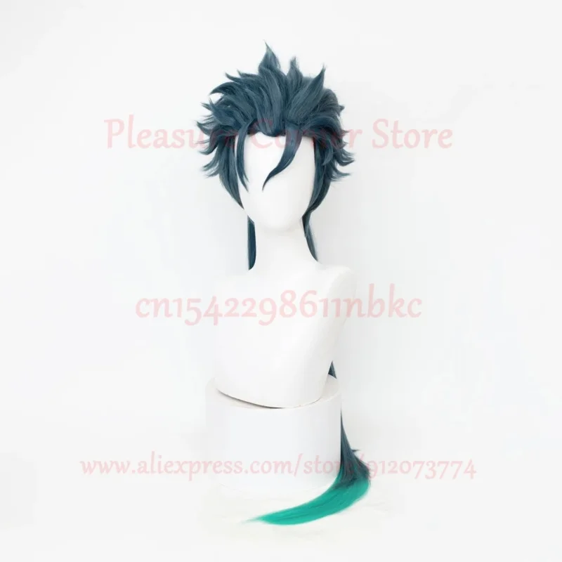 

Nene 2025 IN STOCK NEW Game Wuthering Waves Jiyan Green Long Midnight Rangers General JI YAN Cosplay Wig For Women M