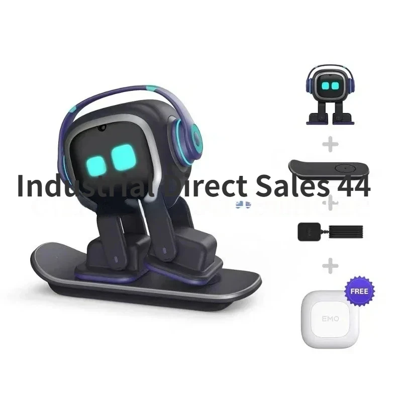 Robot AI Intelligent Voice Chat Electronic Pet Emo Small Night Lamp Multi-Language Intelligent Conversation Robot