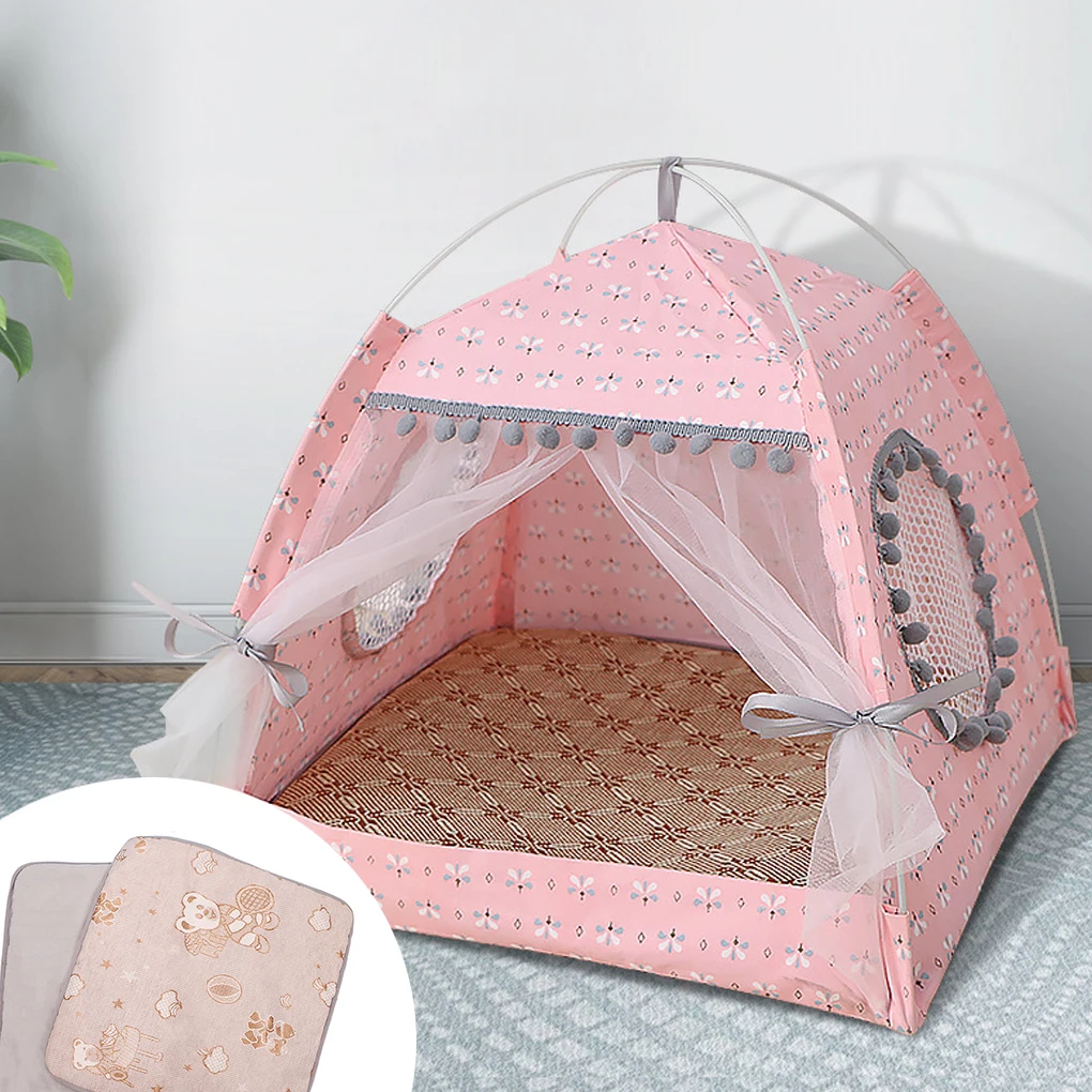 Premium Quality Dog House For Ultimate Comfort And Protection Breathable Mesh Cloth Small Dog House Dog Pet House