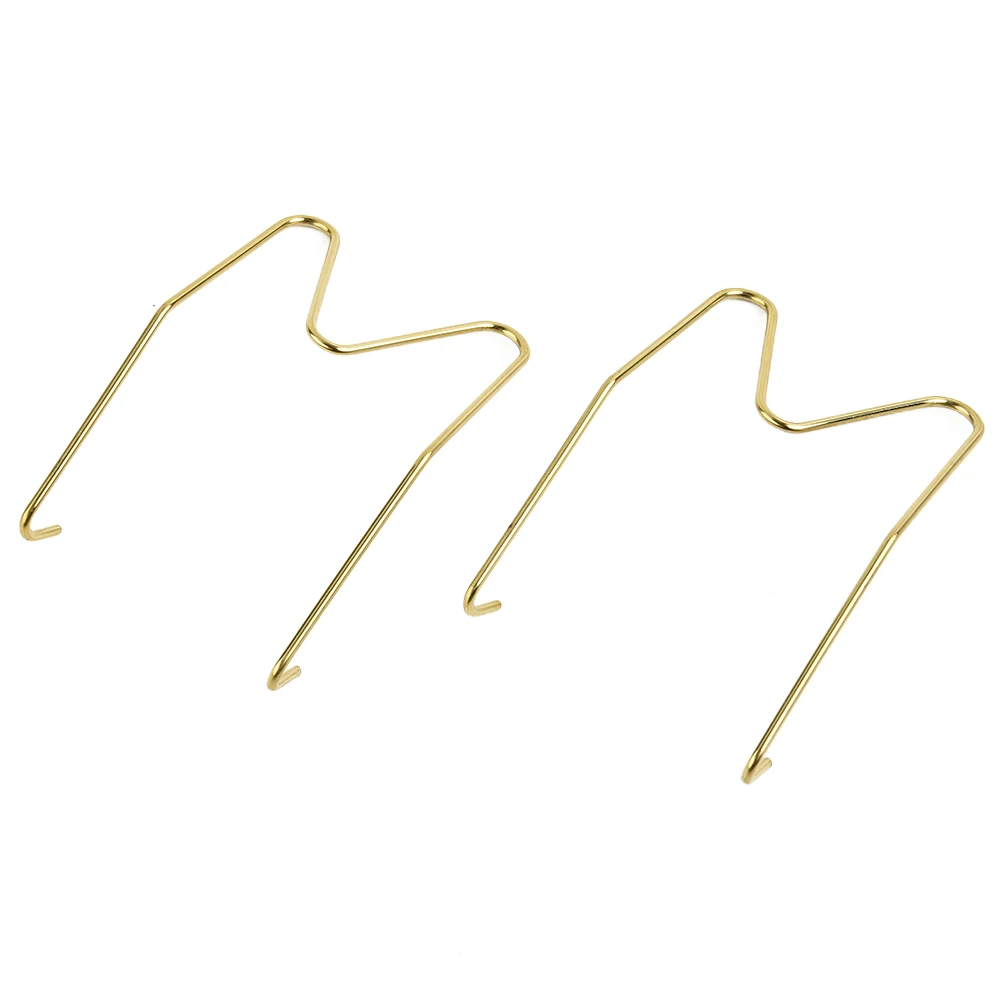for durable Dish Holder Hangers Invisible Display Gadget Gold Holding Plates Hook Spring W-style 8/10/12/14/16inch