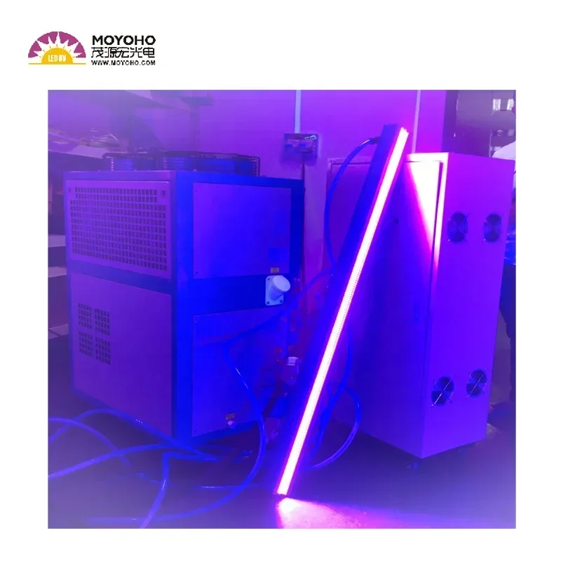 Water cooled UV LED curing lamp system UV curer for coating machine