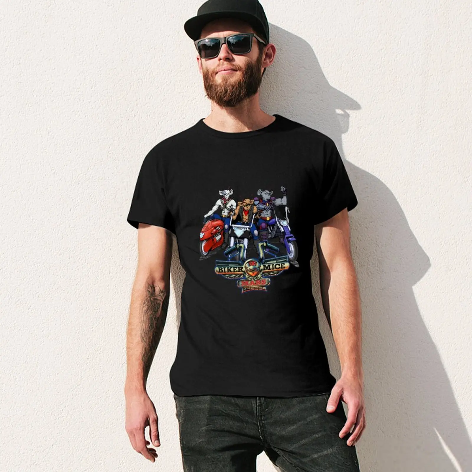 Biker mice from Mars T-Shirt Lightweight Running T-Shirt view 3