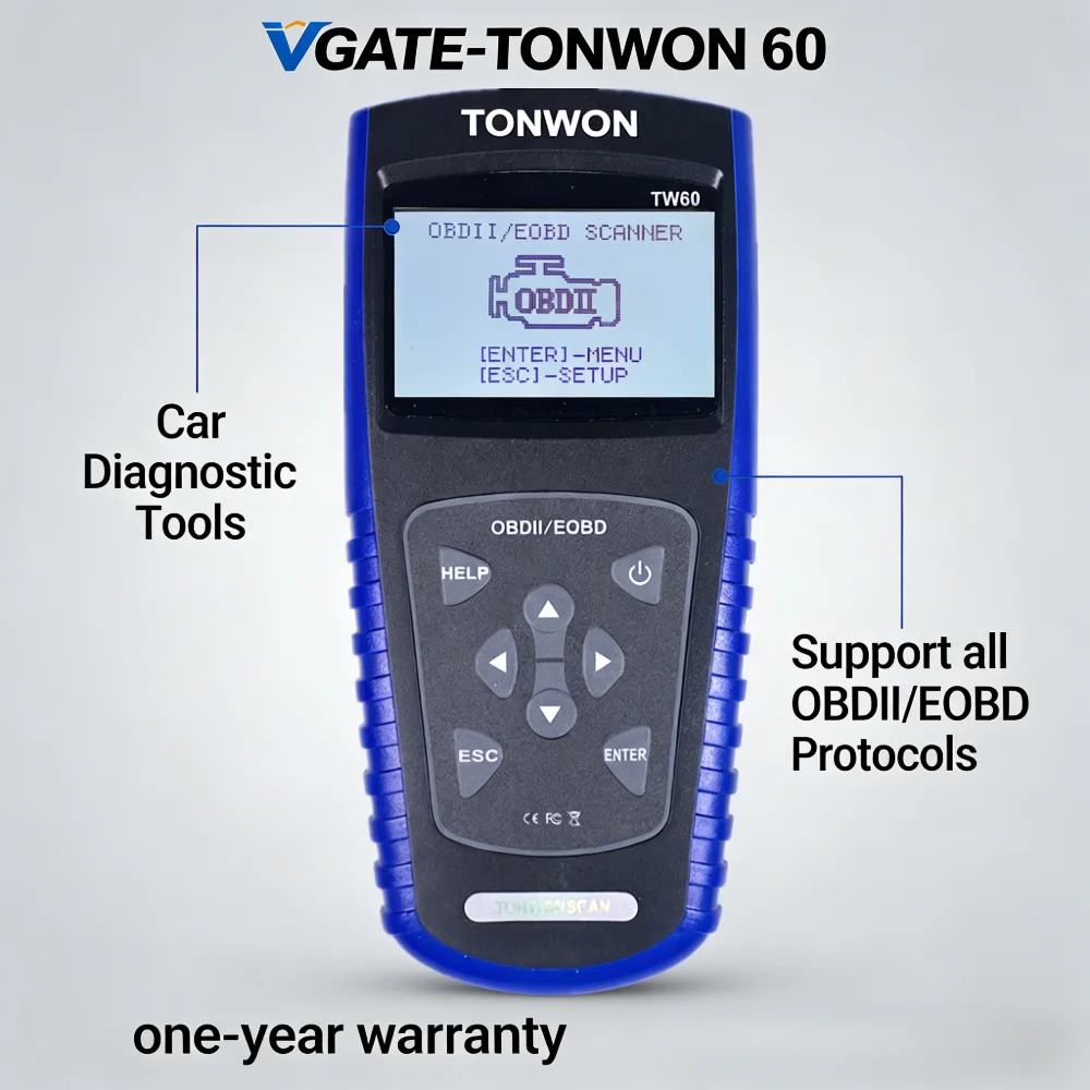 VGATE TW45/TW60/TW69 OBD2 Scanner Diagnostic Tools Support all OBDII/OBD Protocols For most  VW and for Audi Vehicles since 1999