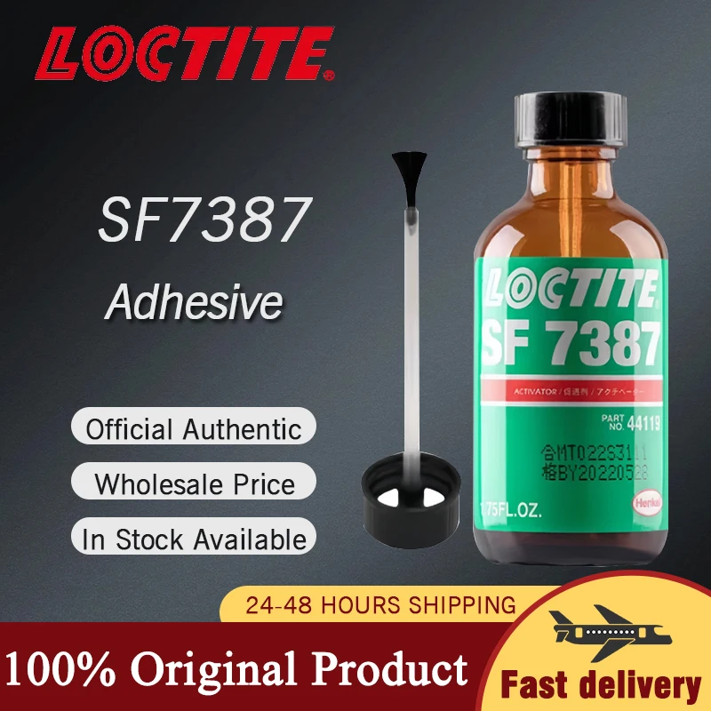 Original Loctite SF 7387 Adhesive Activator for Acrylic Adhesive 1.75 oz Bottle