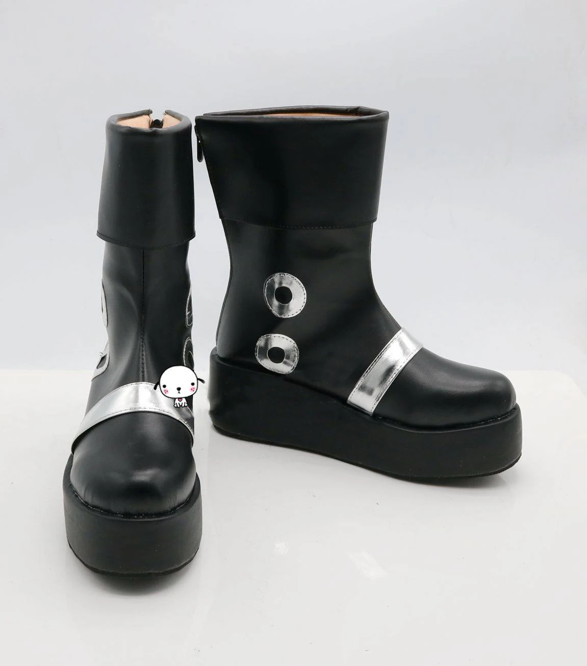 Anime Portgas D. Ace Cosplay Schoenen Comic Halloween Ace Cosplay Laarzen Op maat gemaakt
