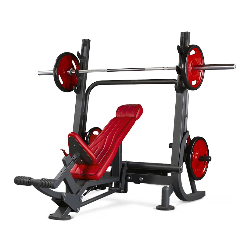 

Bench Press Machine Commercial Weightlifting Strength Training Adjustable Weight Super Inclined Bench For Gym Center