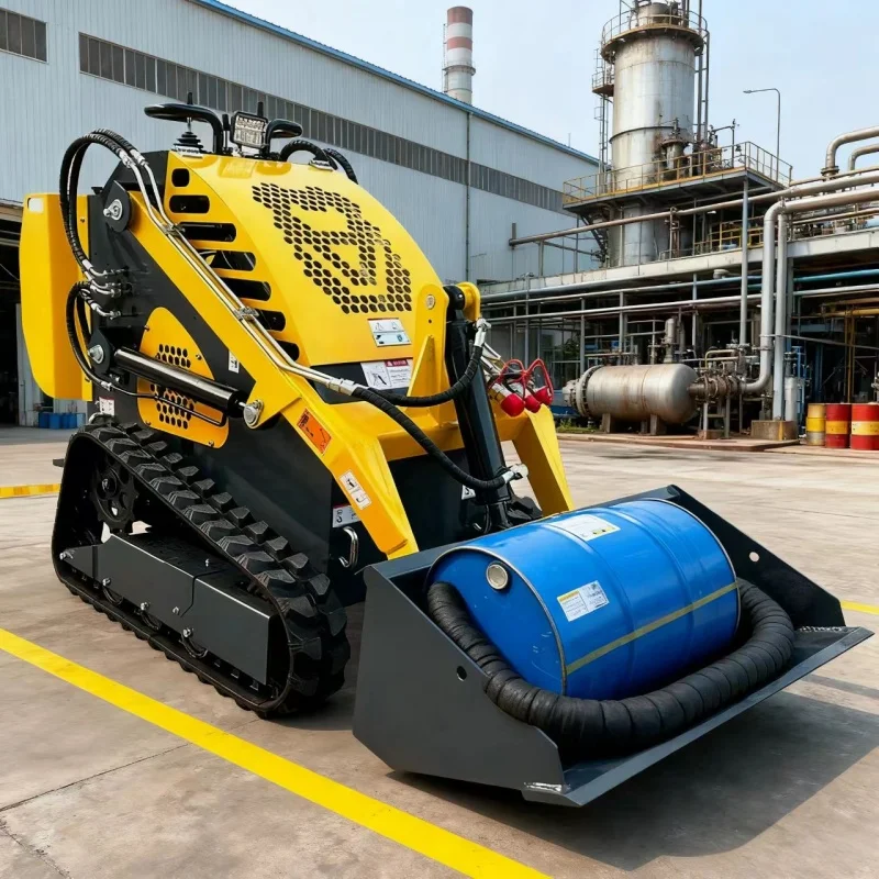 Minicargador compacto personalizado de alta calidad para el hogar y el jardín, minicargador con CE EPA