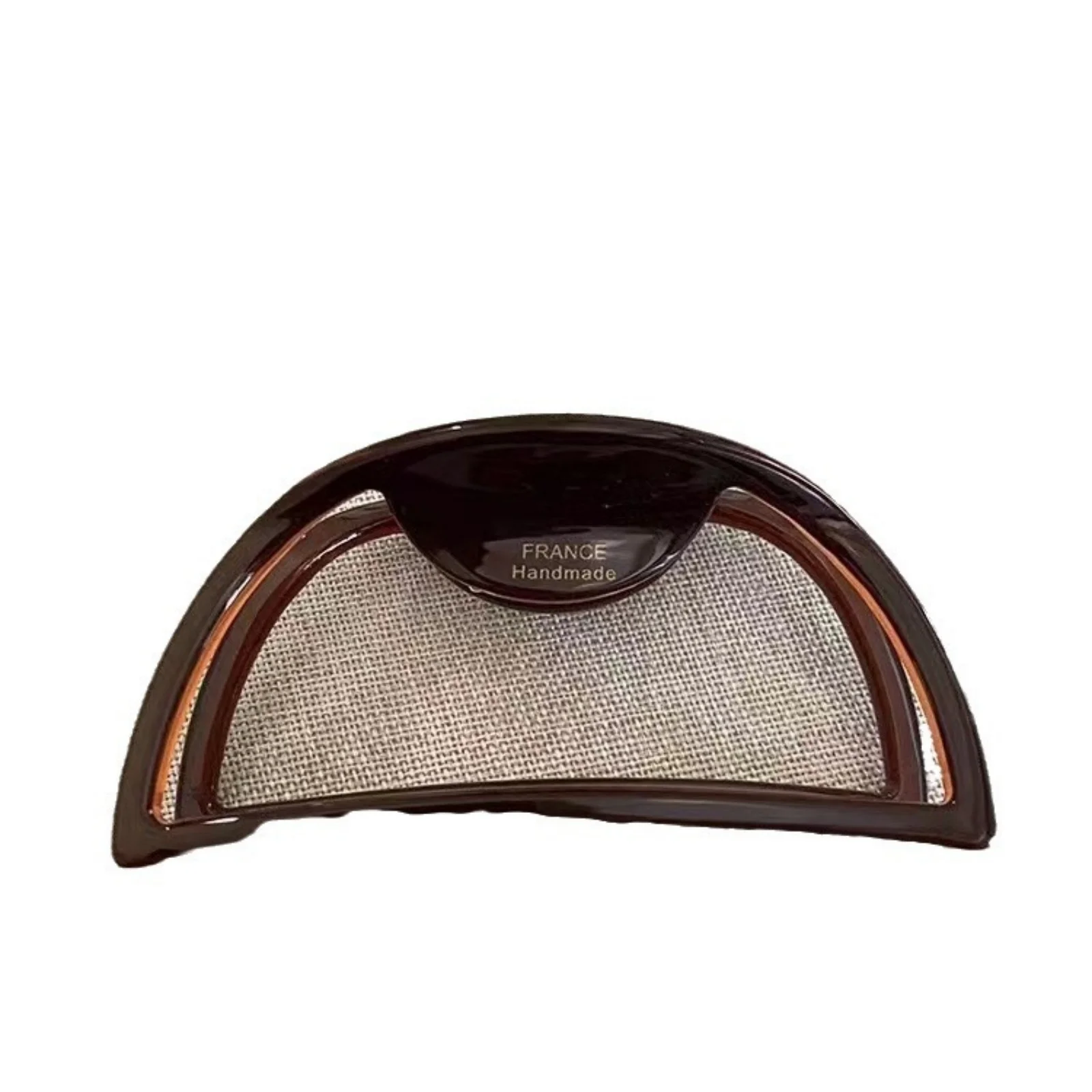1 Stück europäisches und amerikanisches Haaraccessoire, hohle Haarklammer aus Acetat, große Fleischbällchen-Haarklammer – Detail 6