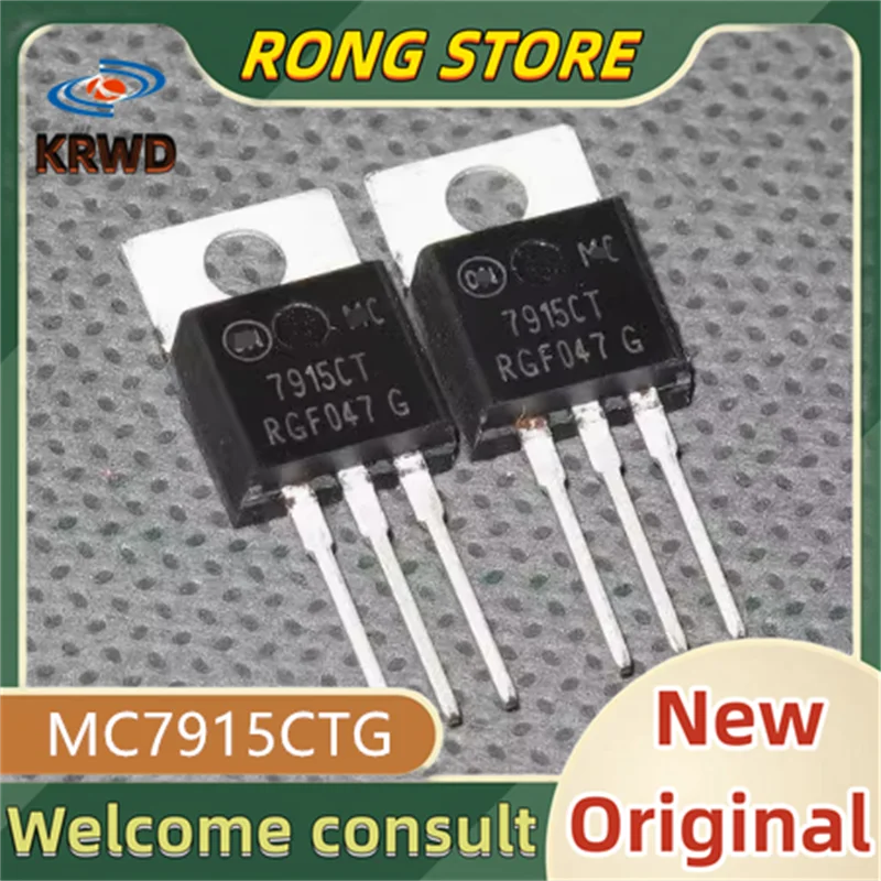 10PCS 7915CT New and original MC7915CTG MC7915CT MC7915C MC7915 7915CTG TO-220