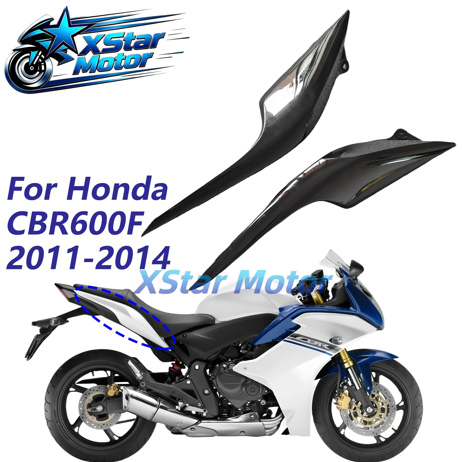 for Racing Motor Motorcycle Rear Seat Tail Side Fairing Panel Cover Case Fairing Kit Fit For HONDA CBR600F 109 / 128 | Store