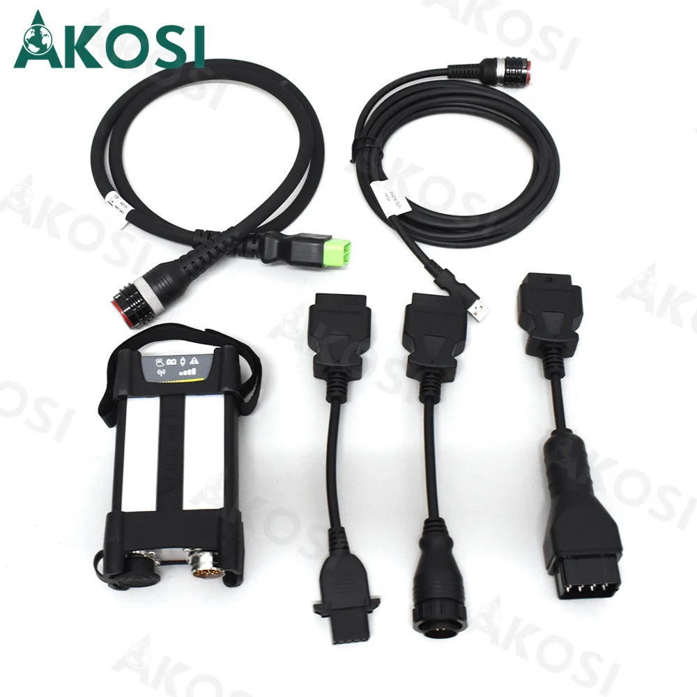 Herramienta de Diagnóstico para Camiones ForVolvo Vocom II, Calibración y Programación para UD/Mack/Renault Vocom2 V2.8.241 SSD vocom 88890400