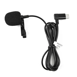 SJCAM Sports Camera Clip-on Microphone Lapel Mic Plug-and Play Pickup Noise Reduction External Microphone for SJCAM SJ20/C200PRO