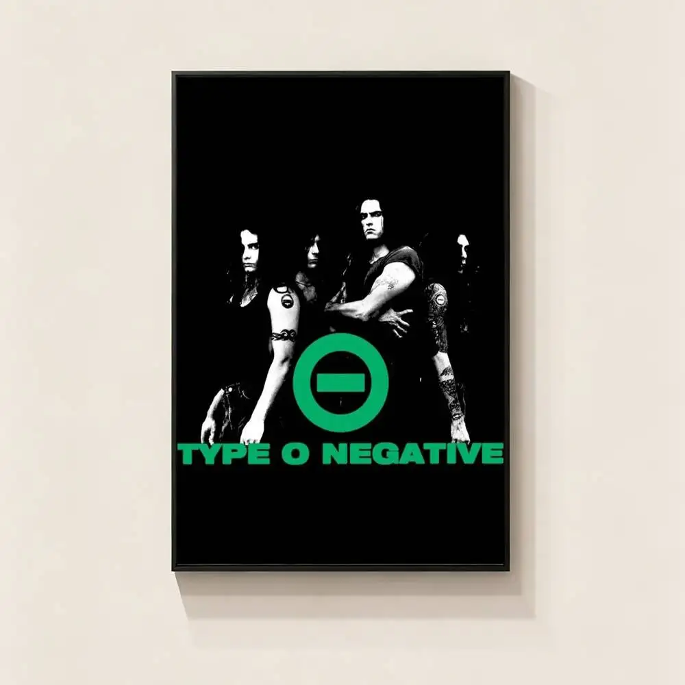 T-Type O N-NegativeS   Poster Picture Canvas Painting Wall Art Home Decoration Print For Living Room Decor