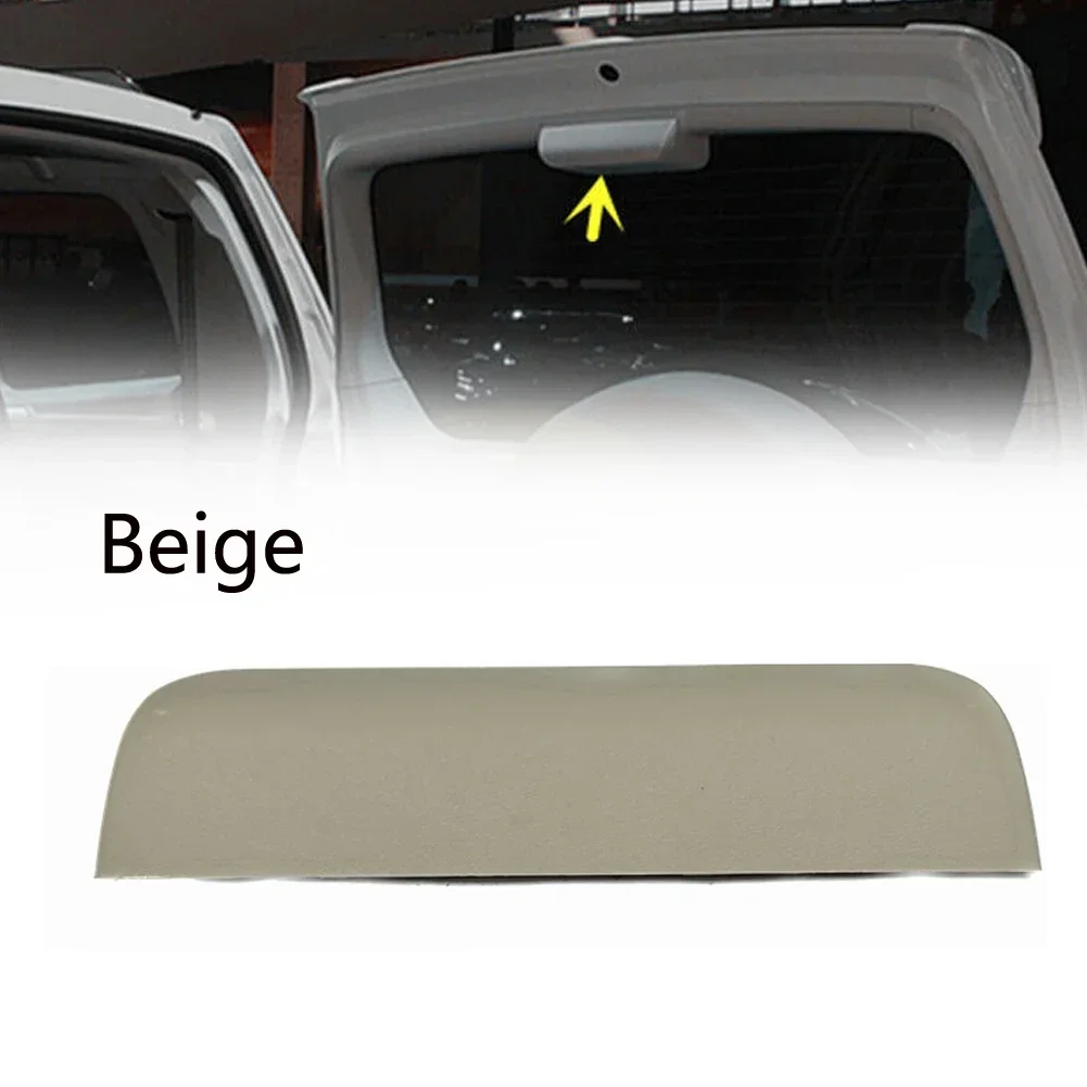 Beige High Position Brake Light Cover For For Pajero V93 V97 2008-2019 Rear Door Window Decoration Cap