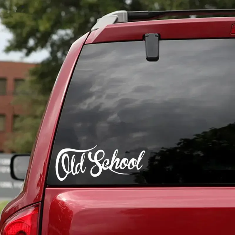 Car Sticker Old School Funny Vinyl Waterproof Stickers on Car Truck Bumper Rear Window Laptop Sticker