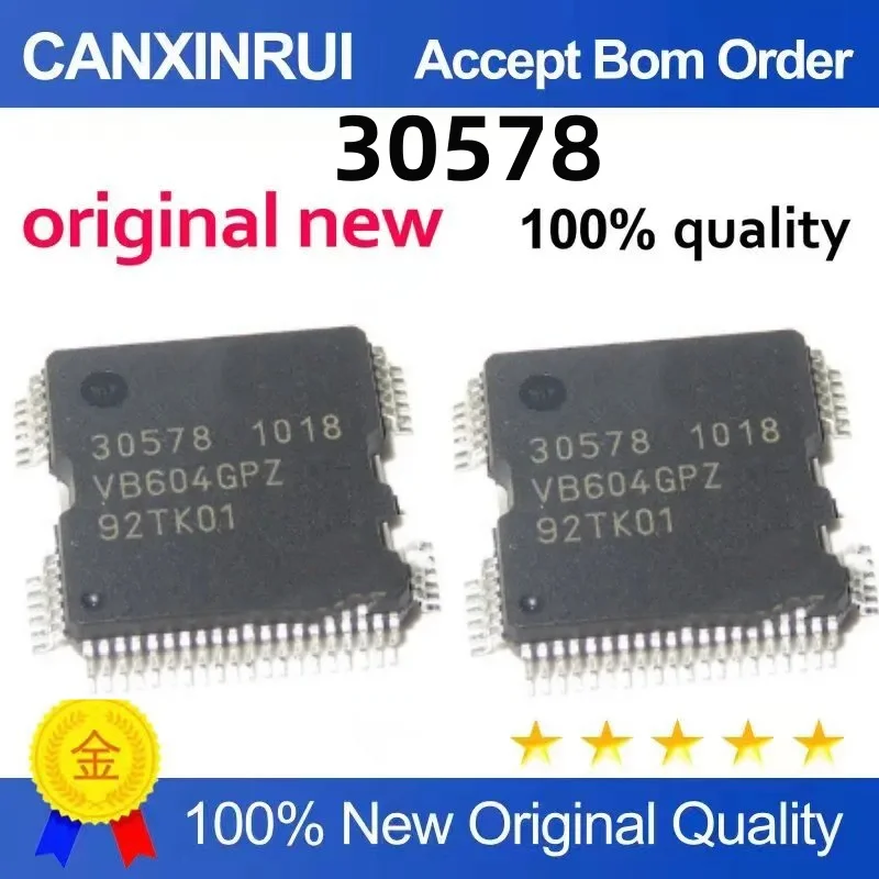 

30578 BOSCH Automobile Engine Computer Board Fuel Injection Drive Imported IC Chip SMD 64 Feet Brand New Direct Shooting