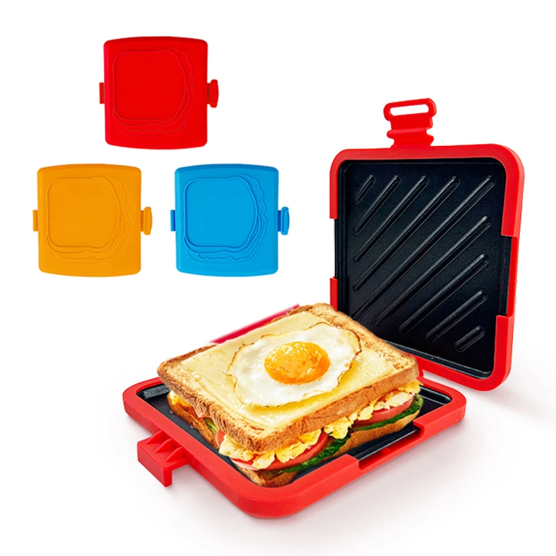 

Microwave Sandwich Maker Even Cooking Microwave Toastie Sandwich Maker Dishwasher With Adjustable Silicone Straps For Home