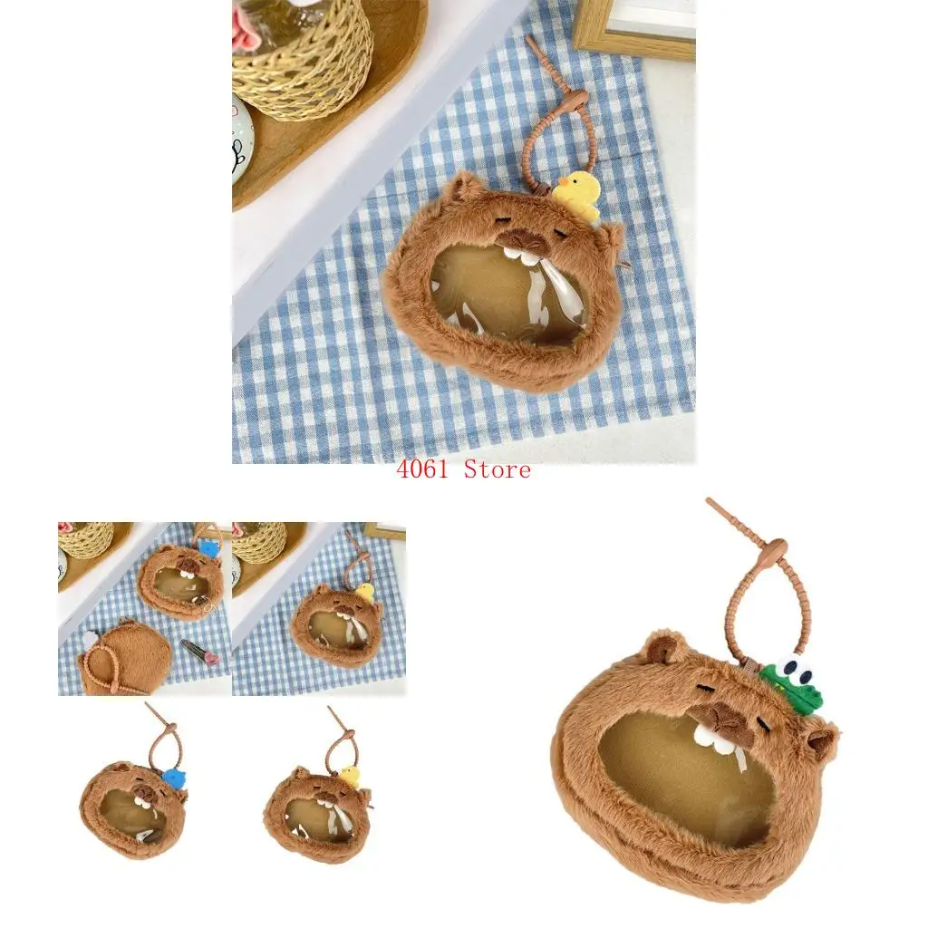 

Creative Plush Animal Coin Doster Compact Size Money Bag для организации карты