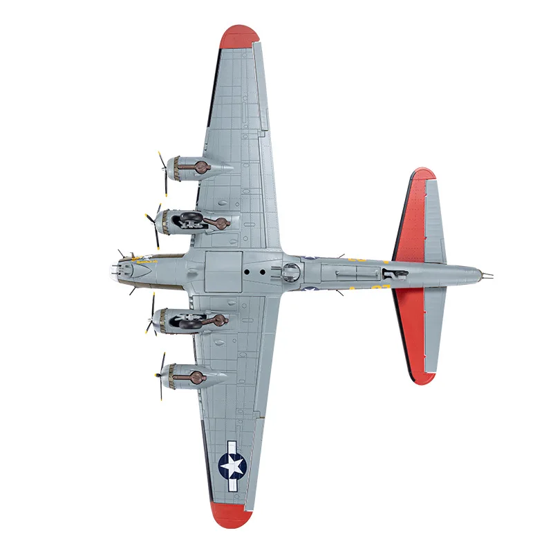 1/72 Scale Diecast B-17G Bomber Model Plane Alloy Simulated Aircraft Model For Military Collection Flight Machine Creative Gift