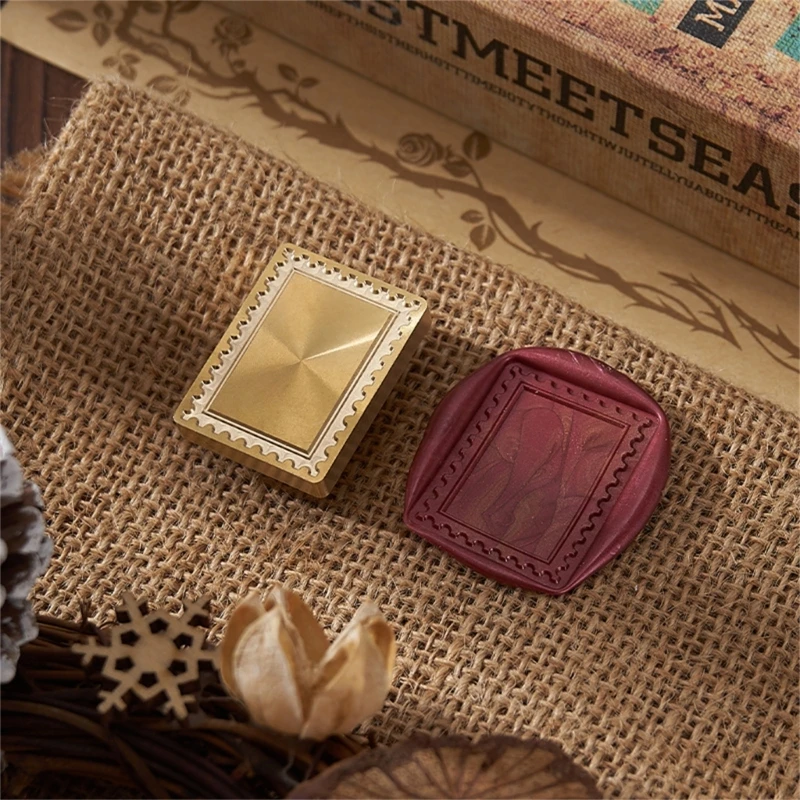 إطار صور سلسلة ختم من الشمع ختم ختم الشمع Stamps النحاس الشمع ختم رئيس للمغلفات هدية الزفاف التفاف الديكور #5