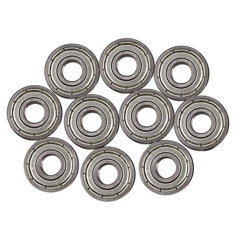 ABSS-50 Pieces 607ZZ 19 X 7 X6mm Sealed One Row Deep Metal Ball Bearings