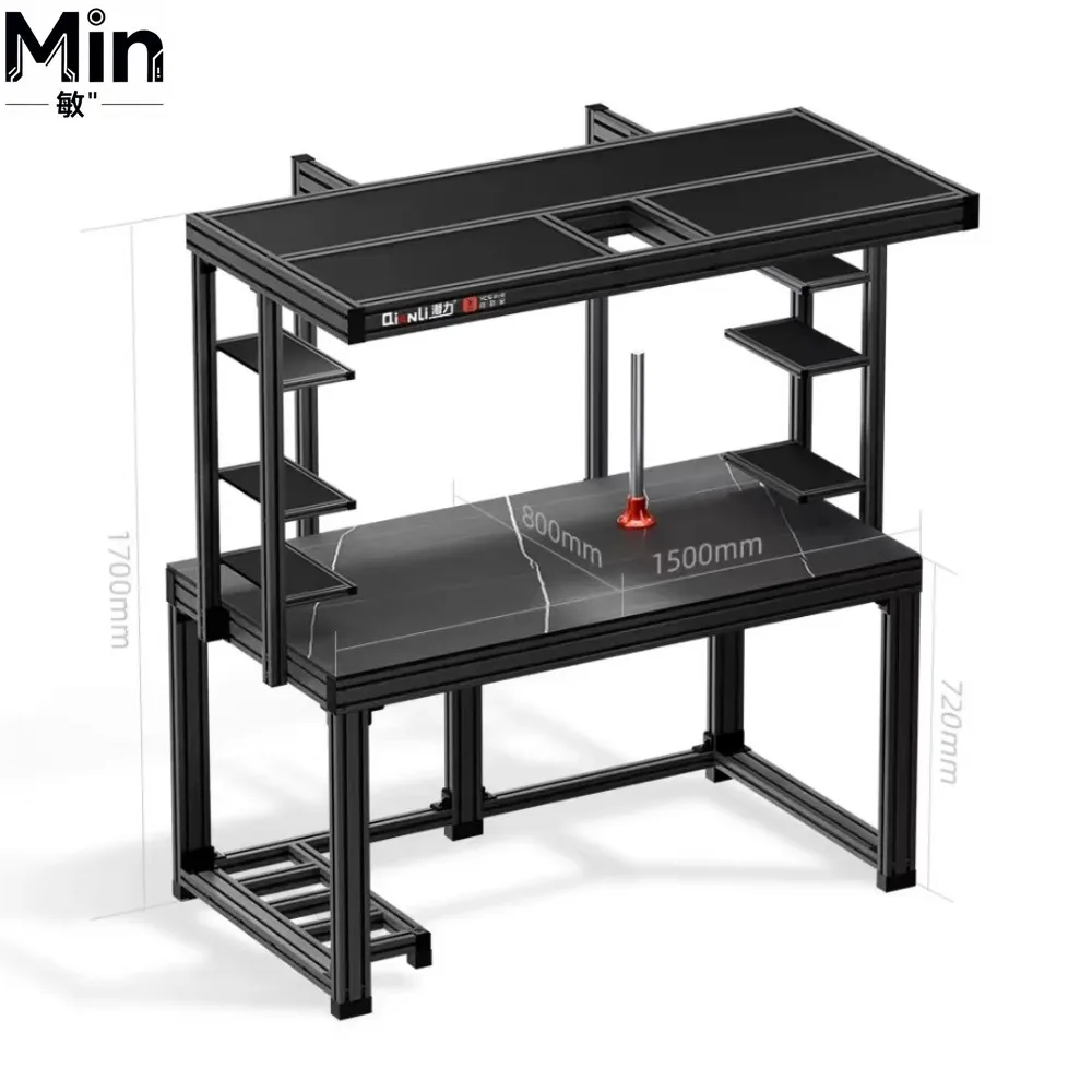 1.2m 1.5m Professional Repair Work Desk Heavy Static-Free Workbench for Cellphone Electronic Device Maintenance Lab
