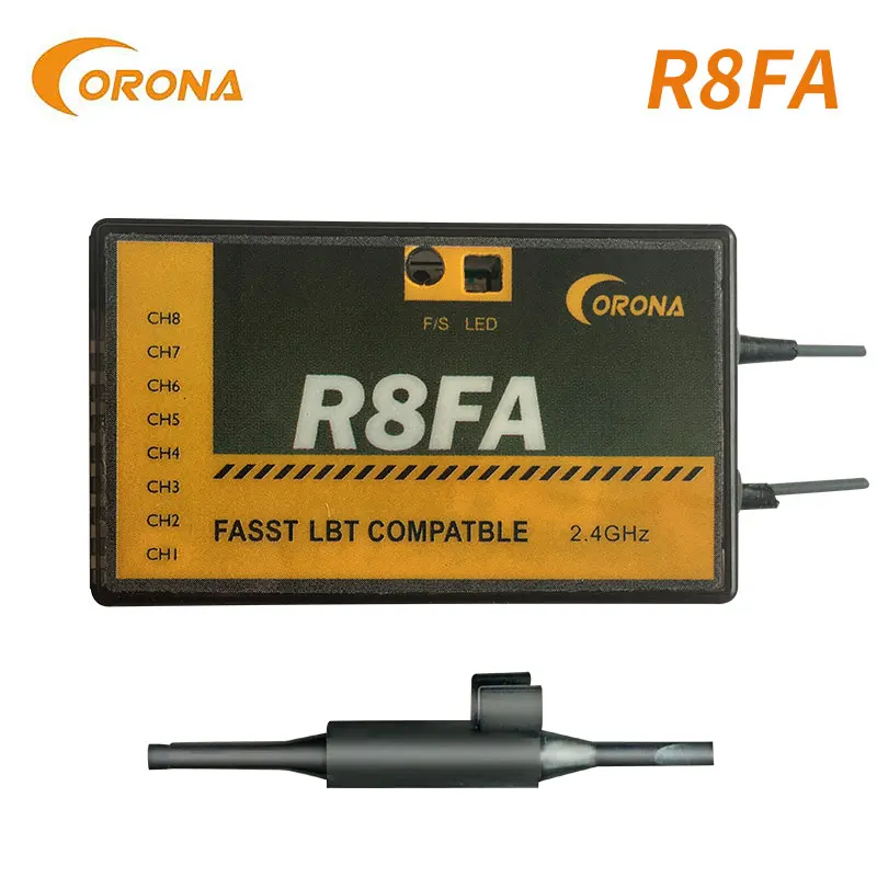 R4FA  R6FA  R8FA  R14FA  R820FA 2.4G Receiver Compatible FASST 7CH Multi Mode For Futaba 10C 12FG 14SG 16SZ 18SZ Radio