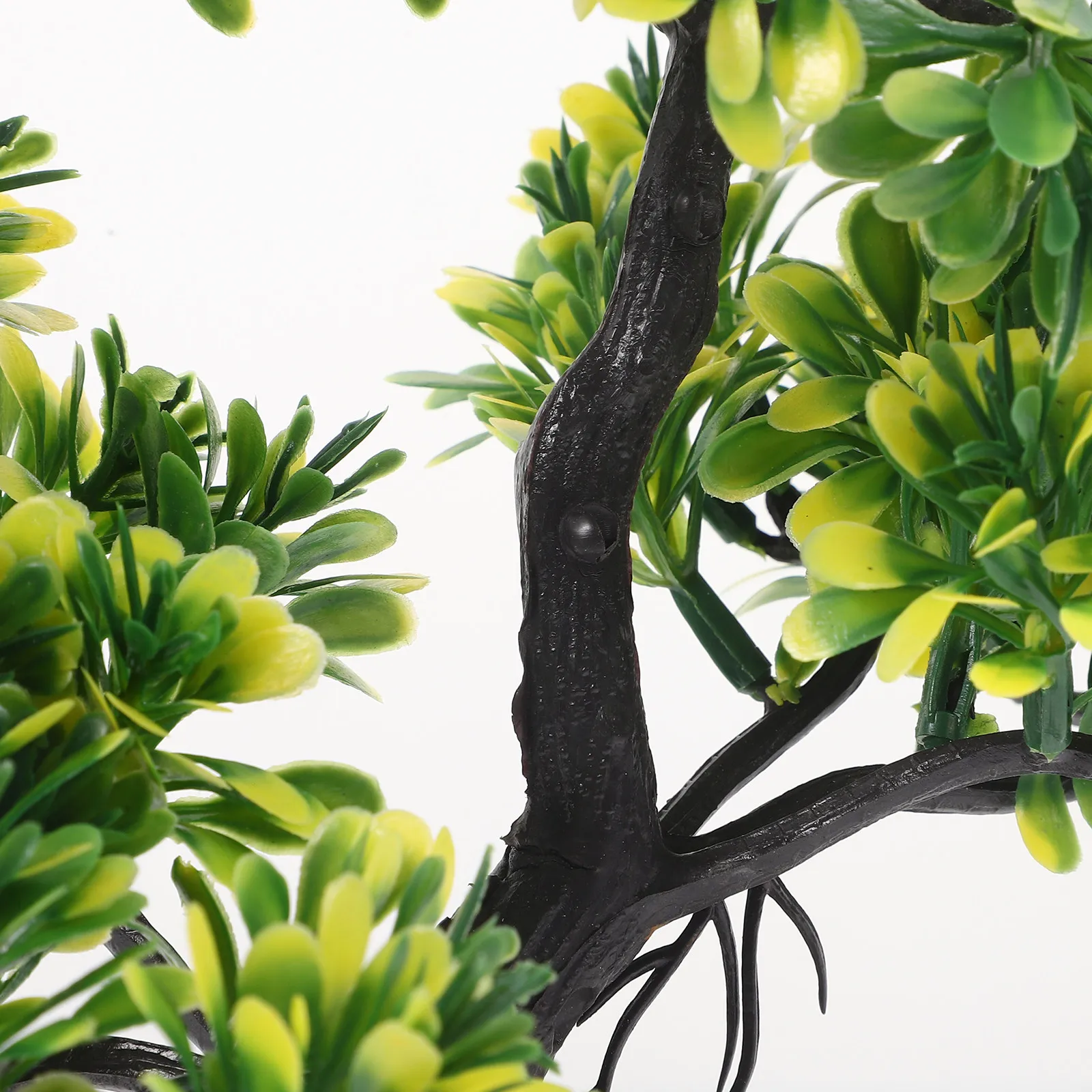 Aquarium Planted Tree - リアルな松の木の水槽装飾、プラスチック製の水槽用植物、爬虫類の生息地用、自然な水生景観、人工植物の装飾