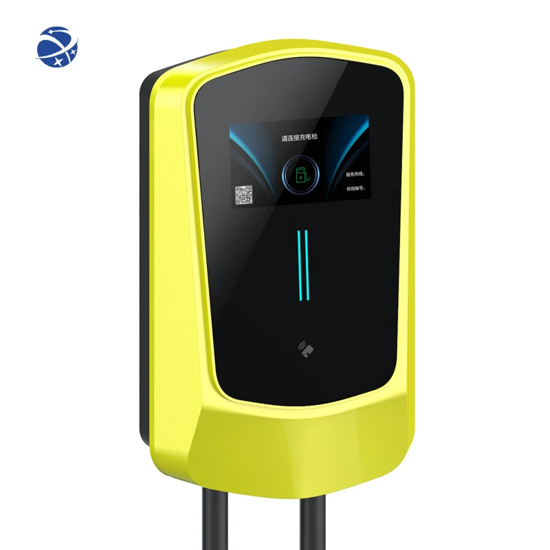 

7KW Electric Home Car Charger 11kW 32A Wifi APP 4G Wall-mounted EVSE Charger Home Use Electric Charging Station
