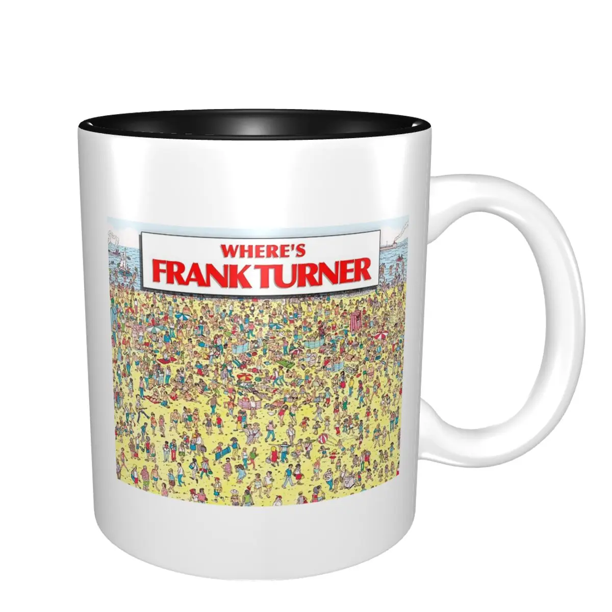 Where's Frank Turner Mug Funny Ceramic Coffee Cups Tea Mugs Milk Cup Drinkware Gift for Woman Man