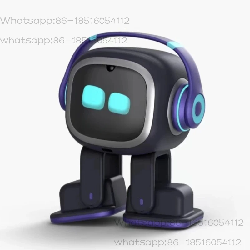 Emo Intelligent Pet Companion Robot Emo Clothes Straight Hair