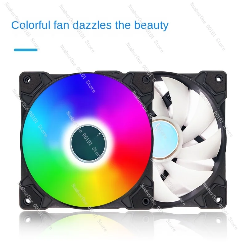 240 Radiator RGB Colorful Light Effect Intelligent Temperature Control Ultra-Quiet Multi-Platform Compatible Fan Wholesale