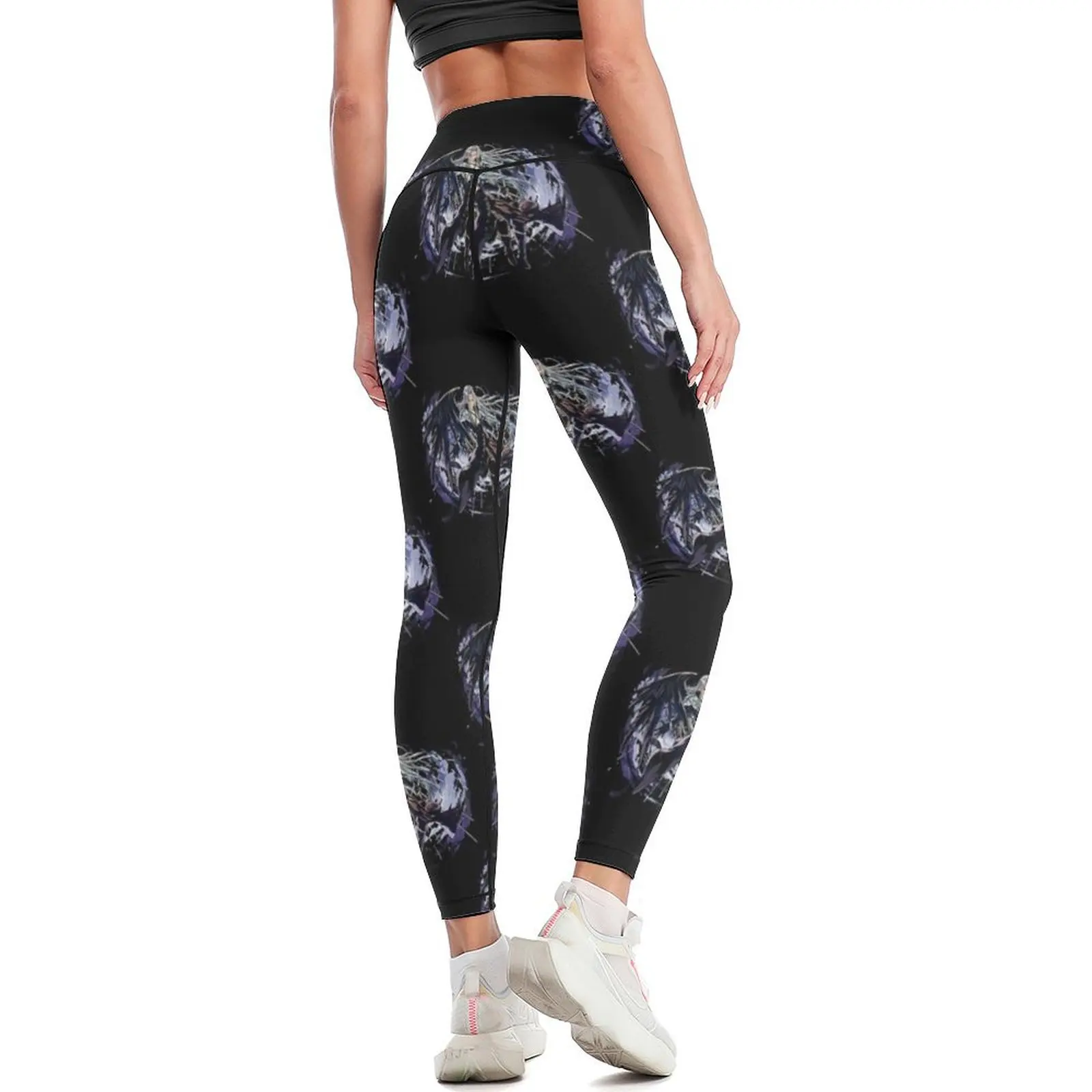 Leggings de ángel caído para mujer, ropa de gimnasio, fitness