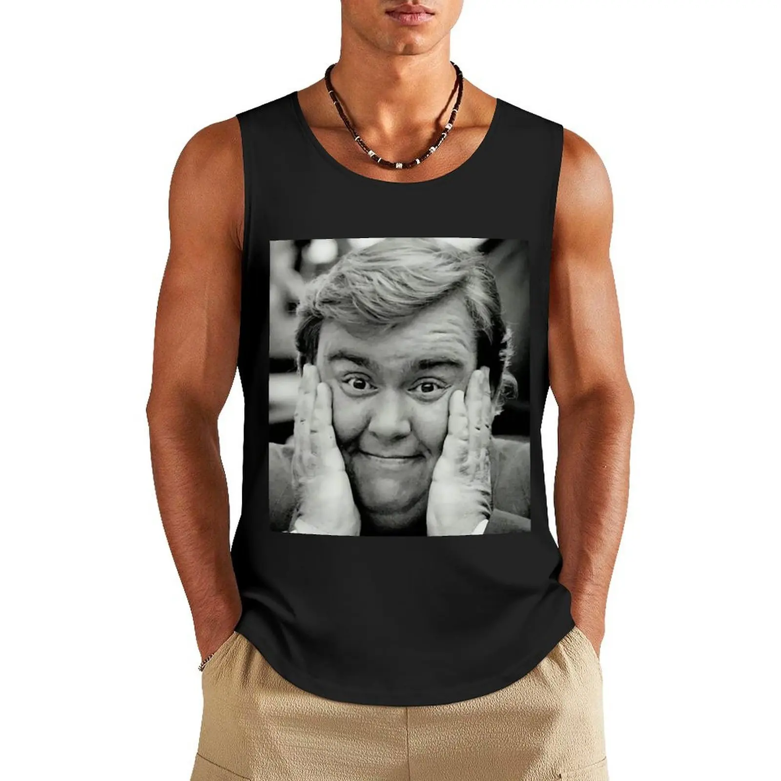 

John actor candy 1950 Tank Top Vest male men clothings Man sleeveless shirt