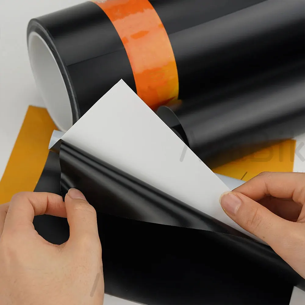 20/50x152cm High Stretchable Matte Black Body Protective Vinyl Film Matte Wrapping PPF TPH Car Bumper Hood Paint Protect Sticker