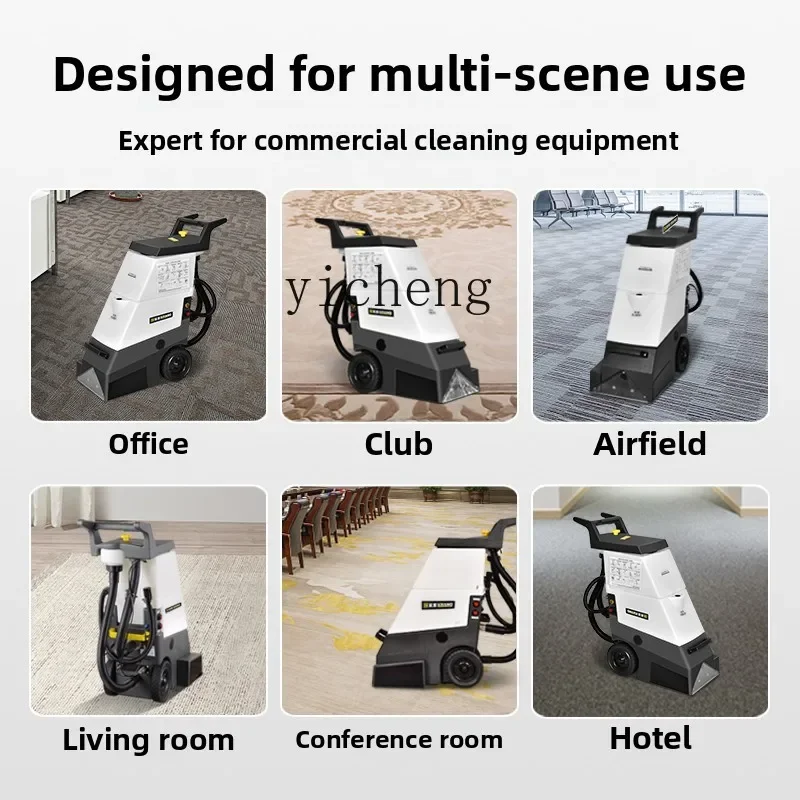cc26 Carpet Washing Machine Cleaning Machine Commercial Hotel Special Billiard Hall 3 in 1 Suction Integrated Billiard Room - view 4