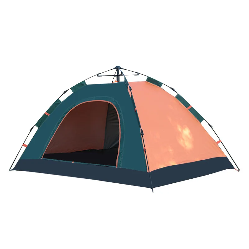 Automatic Camping Tent One Door & One Window Quick Open Waterproof Hiking Tent Outdoor Family Glamping Air Shelter