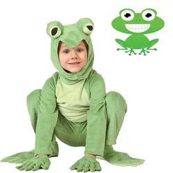 Frog Cosplay For Kid Adult Halloween Fancy Costume Carnival Performance Show Role Play Clothes