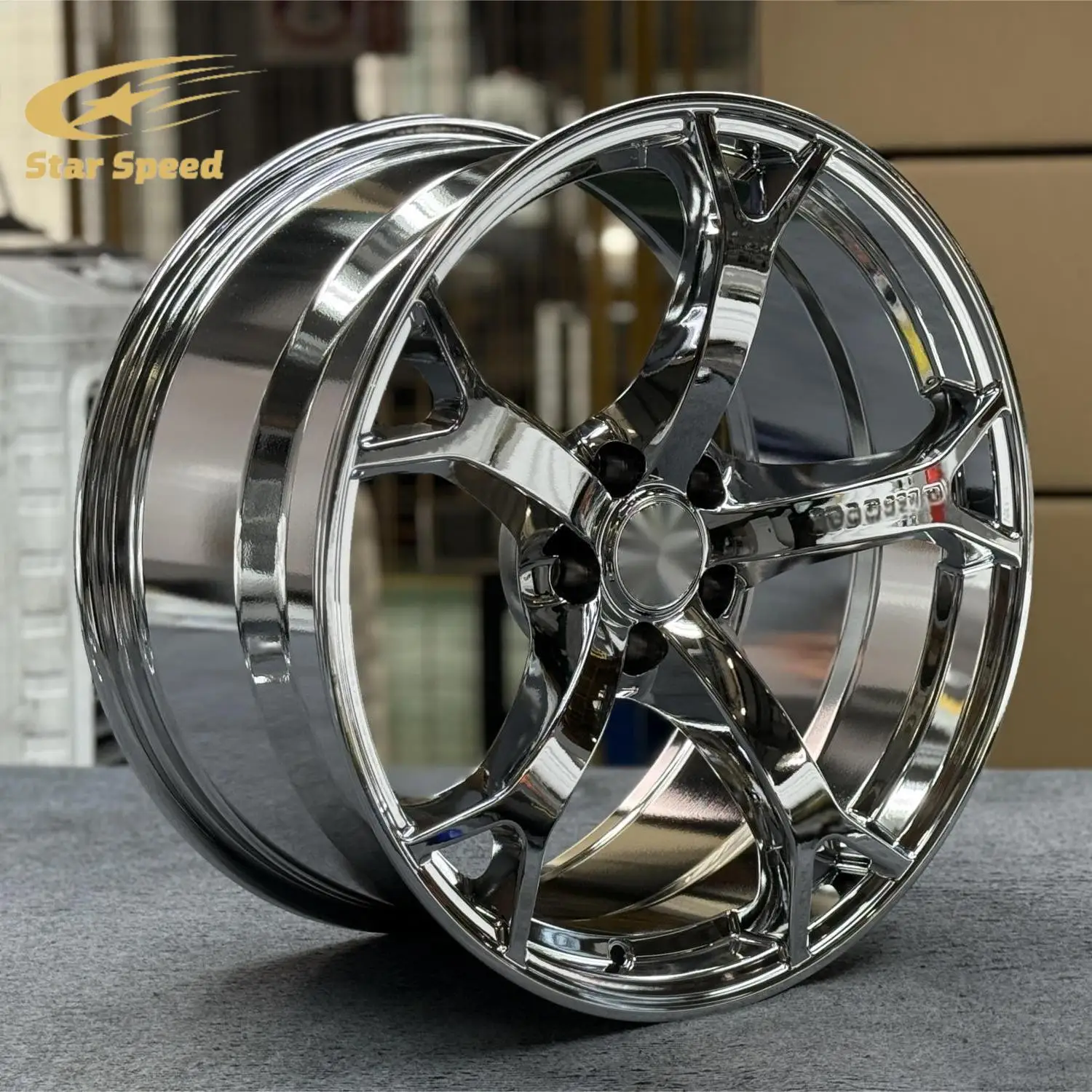 

Кованые диски гоночного автомобиля из хромированного сплава SS 5X114.3 для Nissan Fairlady Z Z33 Z34 Z Proto RZ34 18 19 20 21 22-дюймовые диски на заказ