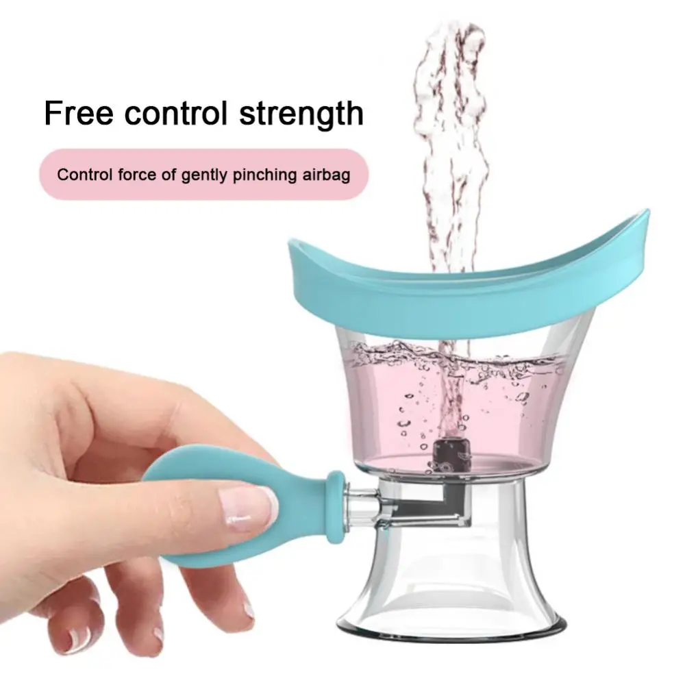 Squeezed Rinsing Eye Cup Manual Squeezing Safe Material Liquid Flushing Instrument For Eyes Liquid Washer Skin Friendly Eye Cup