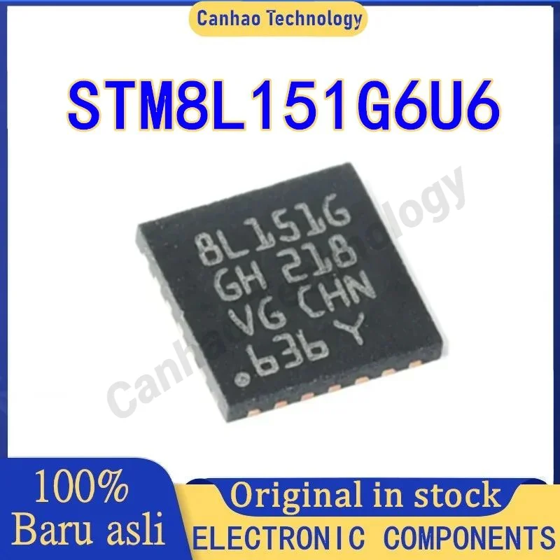 STM8L151G6U6 STM8L151G6U STM8L151G6 STM8L151G STM8L151 151G6U6 STM8L15 STM8L STM8 STM ST IC Chip QFN-28 in stock